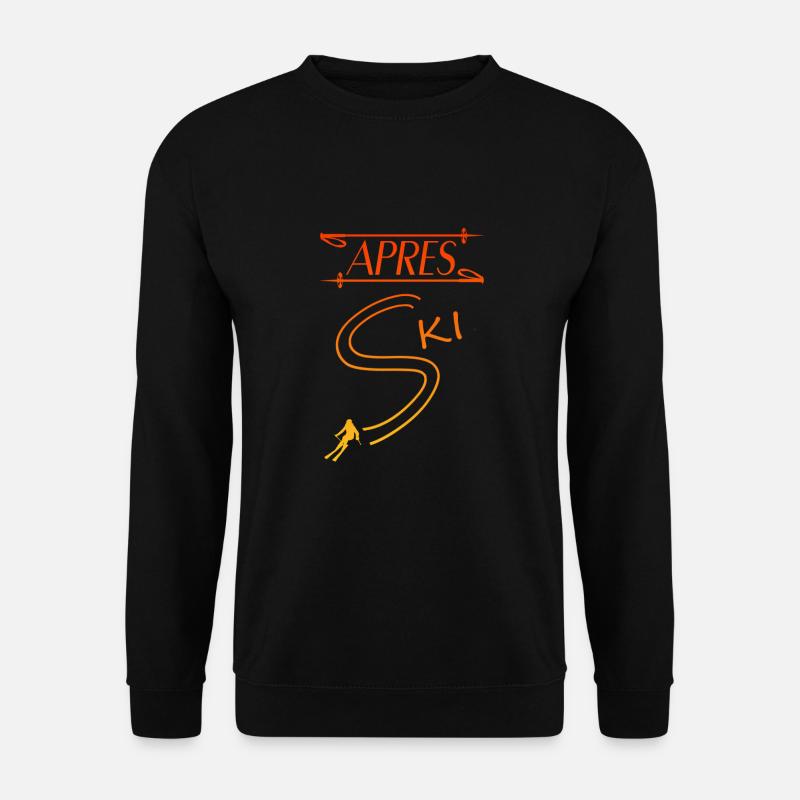Apres Ski Tean - Unisex Pullover - Schwarz