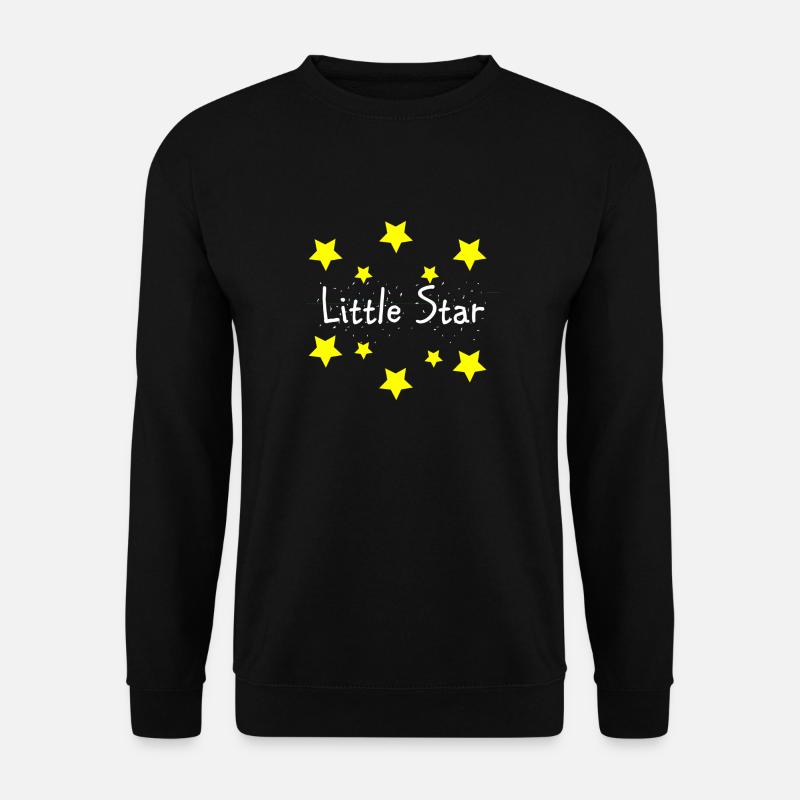 Beaucoup de petites étoiles comme une idée de cadeau. - Sweat-shirt Unisexe - noir