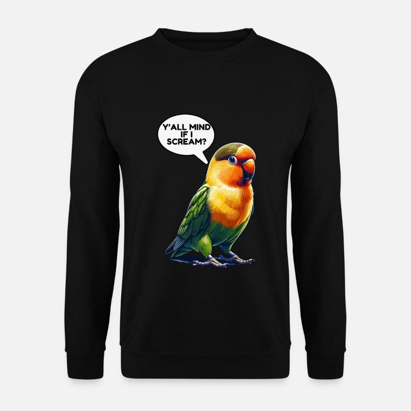 Turteltauben-Meme - Unisex Pullover - Schwarz