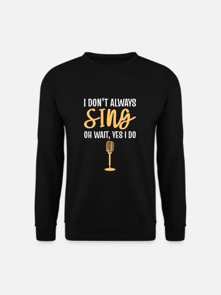 Theater Schauspiel Schauspieler Schauspielerin - Unisex Pullover - Schwarz