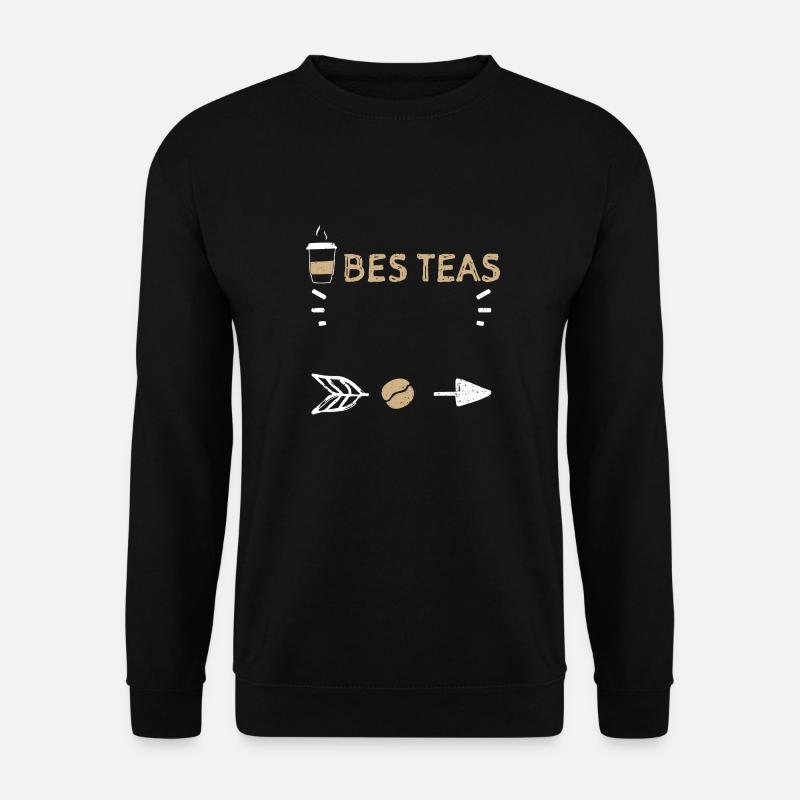 Bes Teas - Coffee - Unisex Sweatshirt - black