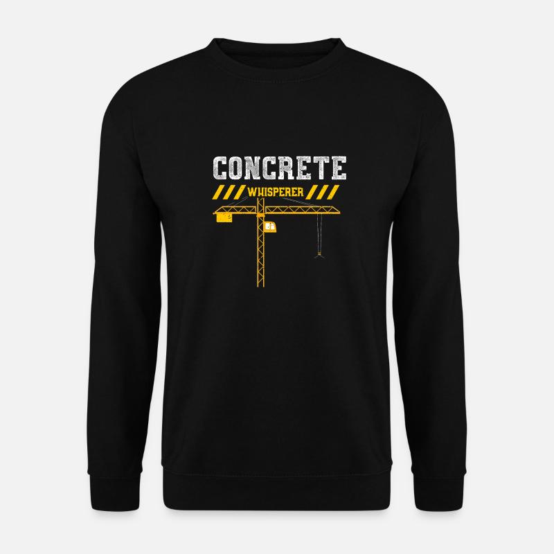 Concrete Whisperer - Unisex Pullover - Schwarz