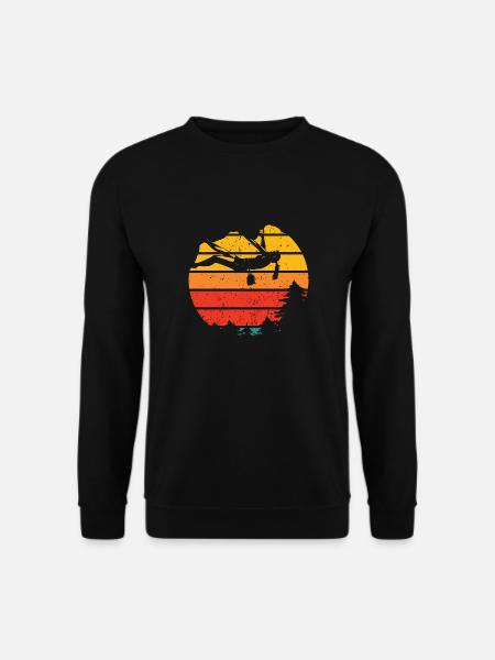 Canyoning Rock Climbing - Unisex Sweatshirt - black