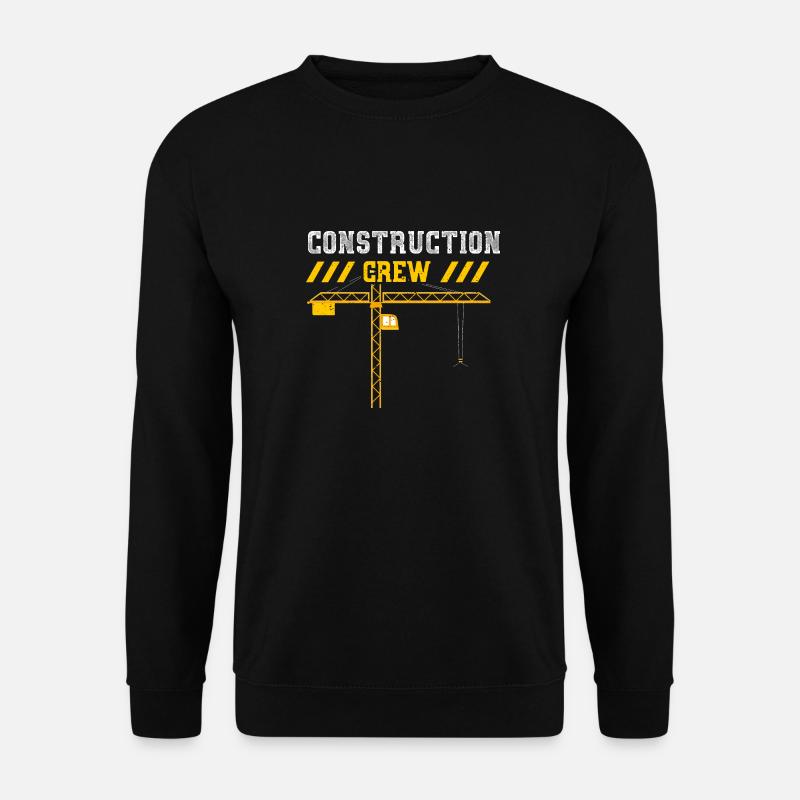 Construction Crew - Unisex Pullover - Schwarz