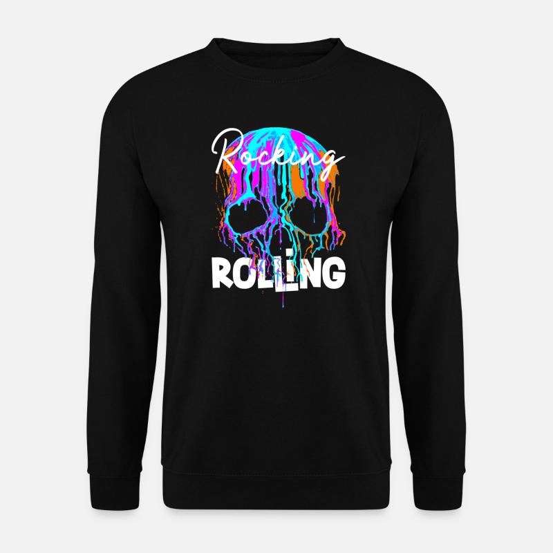 rock 'n' roll - Sweat-shirt Unisexe - noir