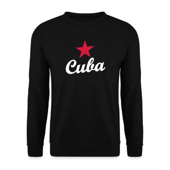 CUBA OLD SCHOOL - Sweat-shirt Unisexe - noir - Devant - Alina (178cm) & Michal (187cm)