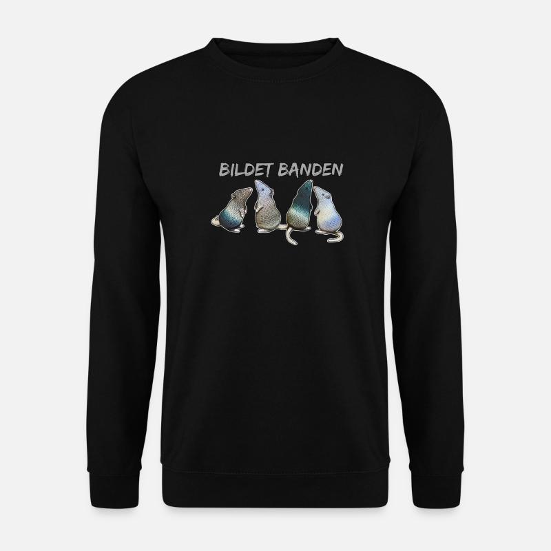 Ratten - Bildet Banden - Unisex Pullover - Schwarz