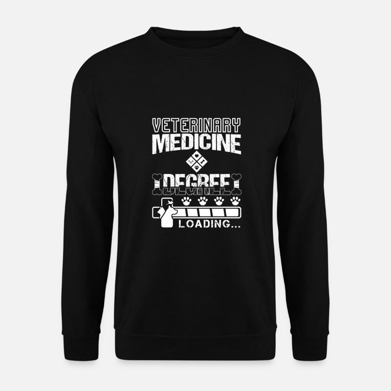 Veterinary Medicine Degree Loading - Sweat-shirt Unisexe - noir