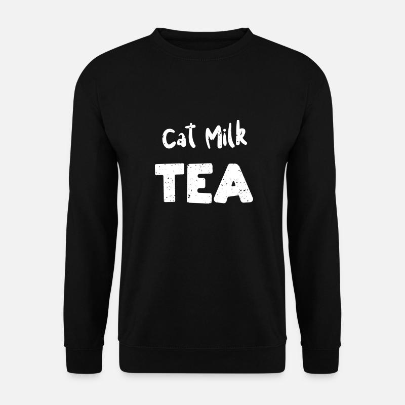 Cat Milk Tea - Cats - Unisex Sweatshirt - black