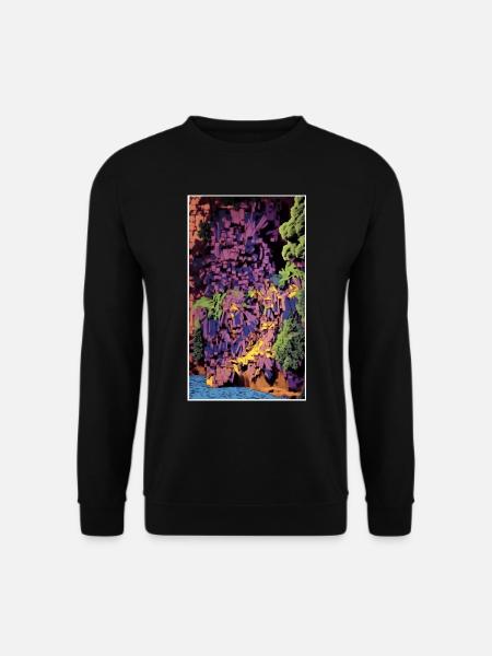 1990 Coast - Unisex Pullover - Schwarz