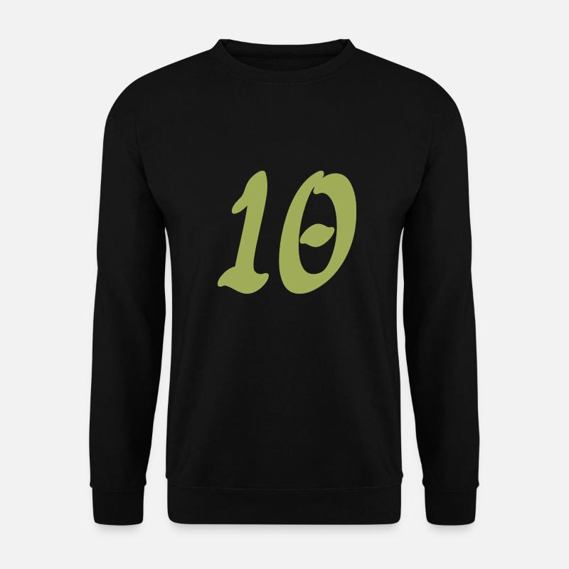 10 - Unisex Sweatshirt - black