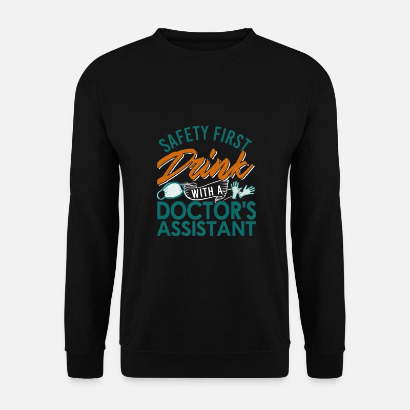Arzthelferin - Unisex Pullover - Schwarz