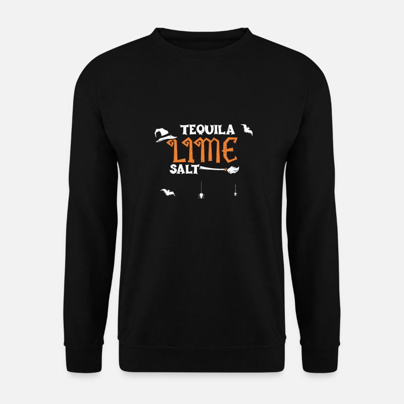 Tequila Lime Salt - Halloween - Unisex Sweatshirt - black