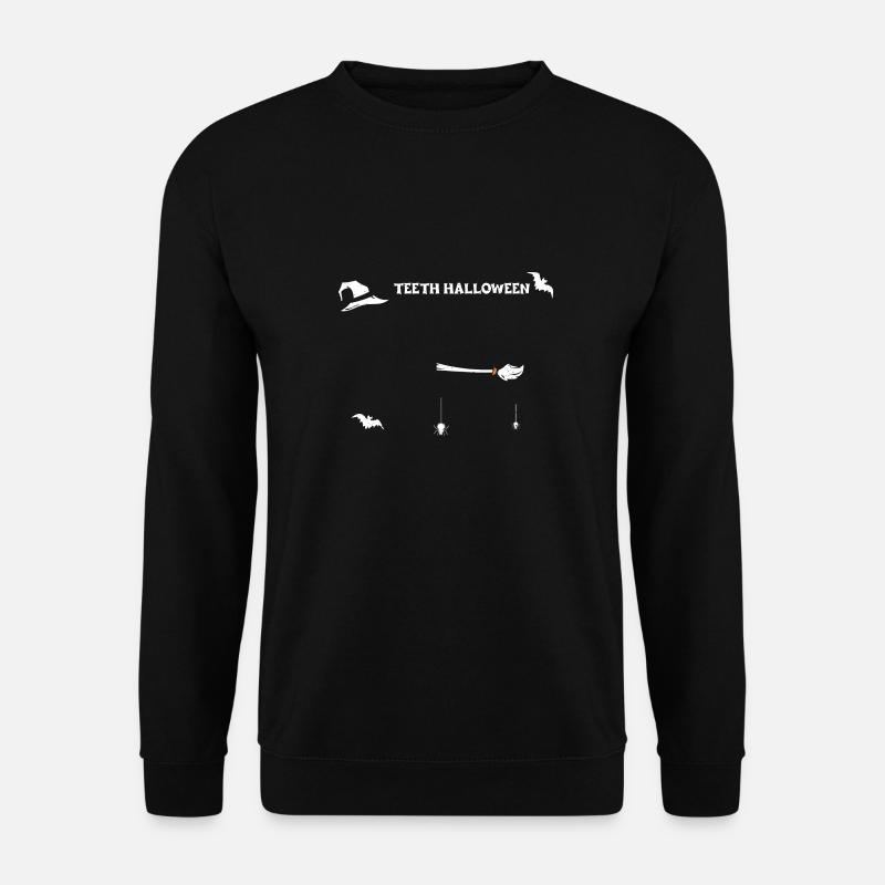 Teeth Halloween - Halloween - Unisex Pullover - Schwarz