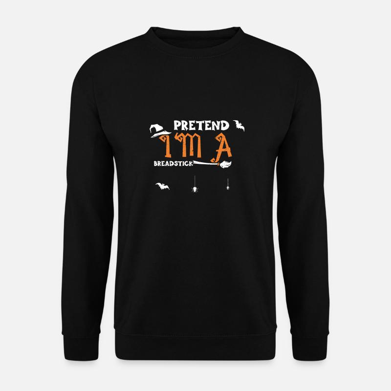 Pretend I'm A Breadstick - Unisex Sweatshirt - black