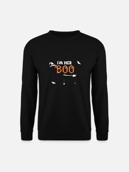 I'm Her Boo - Halloween - Unisex Sweatshirt - black