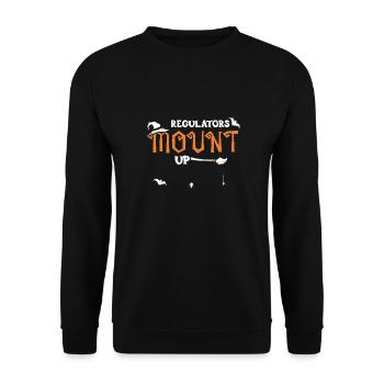 Les régulateurs montent en puissance - Halloween - Sweat-shirt Unisexe - noir - Devant - Alina (178cm) & Michal (187cm)