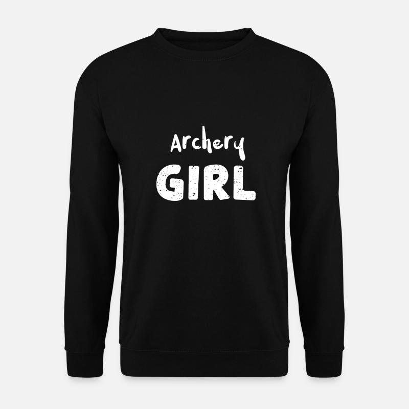 Archery Girl - Archery - Unisex Sweatshirt - black