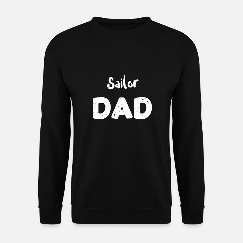Sailor Dad - Boating - Unisex Pullover - Schwarz