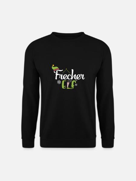 Frecher Elf - Weihnachts Elfen - Unisex Pullover - Schwarz