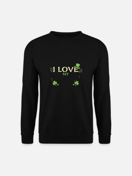 I Love Ny - Saint-Patrick - Sweat-shirt Unisexe - noir