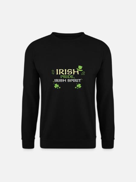 Irish pride, Irish spirit - Unisex Sweatshirt - black