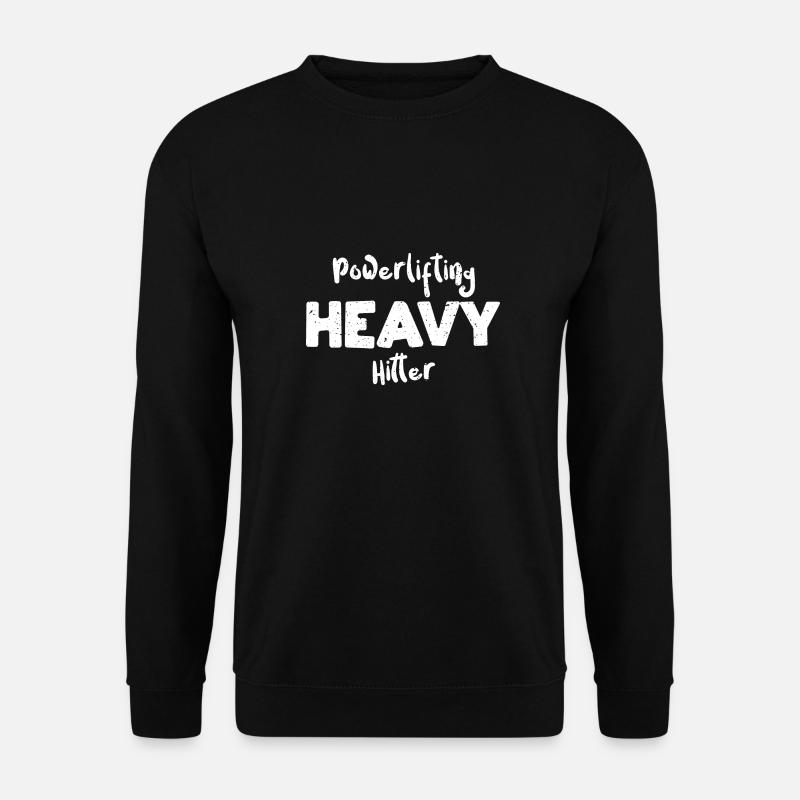 Powerlifting Heavy Hitter - Unisex Sweatshirt - black