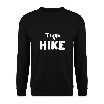 Tryna Hike - Randonnée - Sweat-shirt Unisexe - noir - Devant - Alina (178cm) & Michal (187cm)