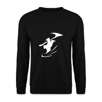 Reaper - Unisex Sweatshirt - black - Front - Alina (178cm) & Michal (187cm)