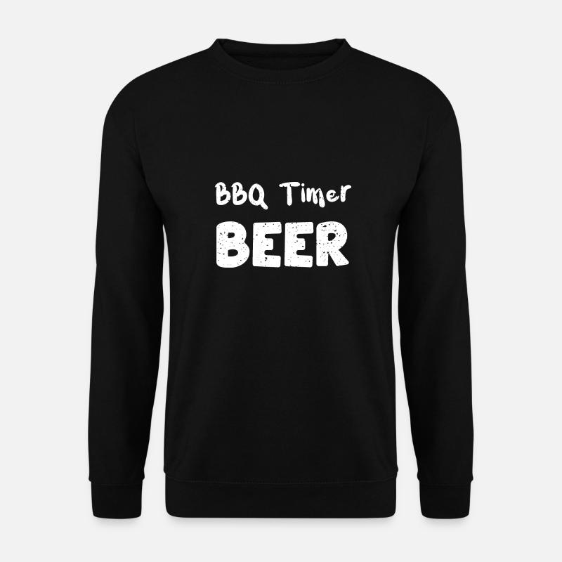 BBQ Timer Beer - BBQ Beer - Unisex Sweatshirt - black