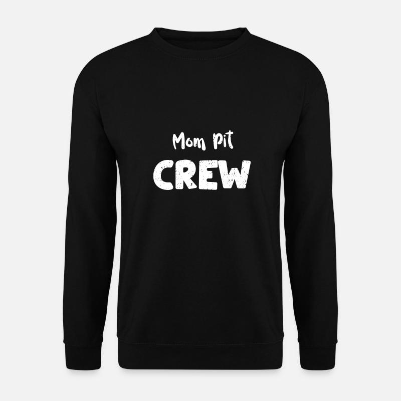 Mom Pit Crew - Racing - Unisex Sweatshirt - black