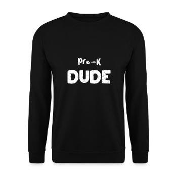 Pre-K Dude - Preschool - Unisex Pullover - Schwarz - Vorne - Alina (178cm) & Michal (187cm)