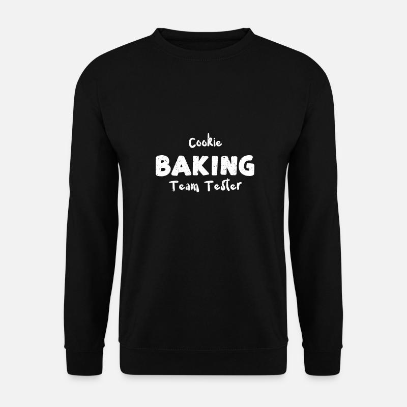 Cookie Baking Team Tester - Baking - Unisex Pullover - Schwarz