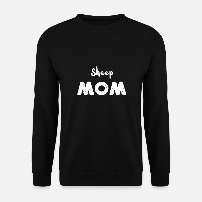 Sheep Mom - Sheep - Unisex Sweatshirt - black