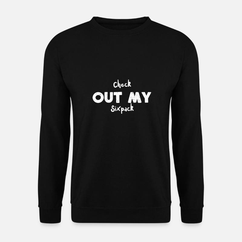 Check Out My Sixpack - Tacos - Unisex Pullover - Schwarz