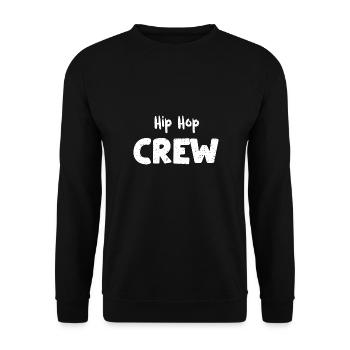 Hip Hop Crew - Danse - Sweat-shirt Unisexe - noir - Devant - Alina (178cm) & Michal (187cm)