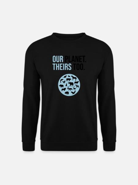 Tierschutz - Unisex Pullover - Schwarz