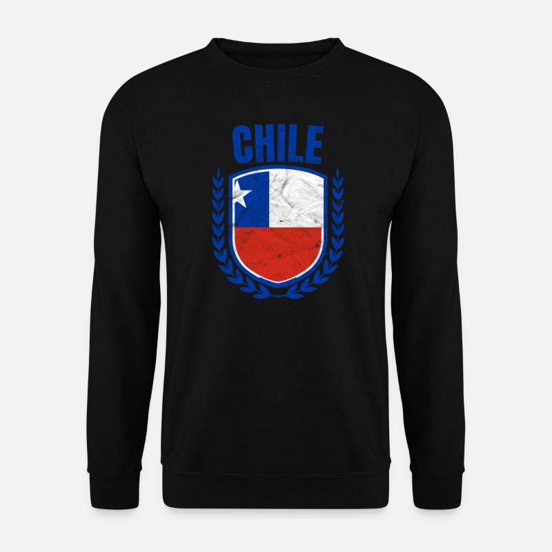 Chile - Unisex Pullover - Schwarz