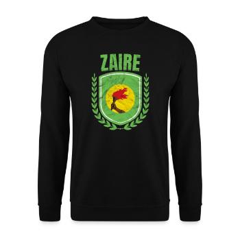 Zaire - Unisex Pullover - Schwarz - Vorne - Alina (178cm) & Michal (187cm)