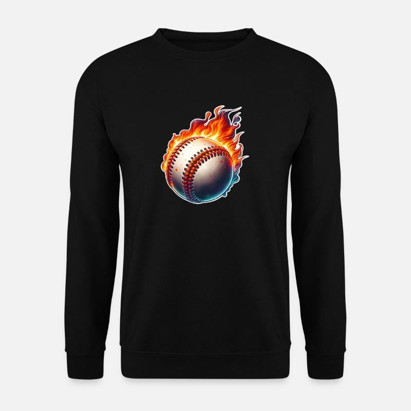 Baseball - Unisex Pullover - Schwarz