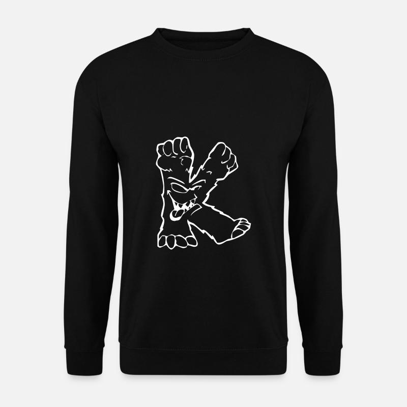 Monster K - Unisex Pullover - Schwarz