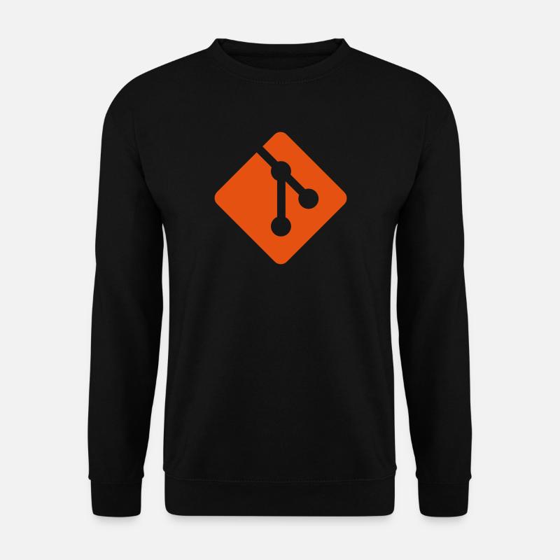 Git - Unisex Pullover - Schwarz