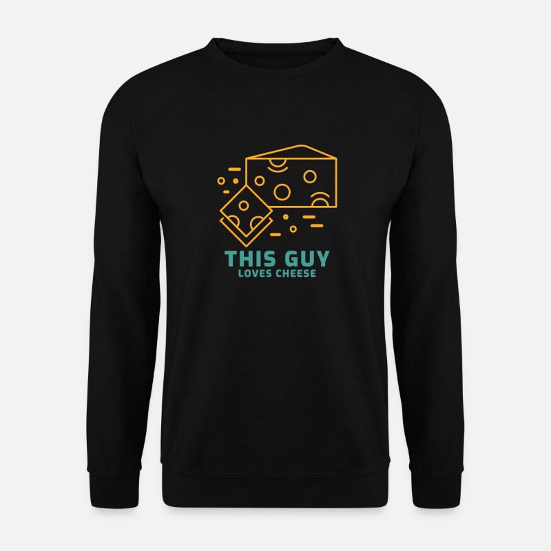 Käse - Unisex Pullover - Schwarz