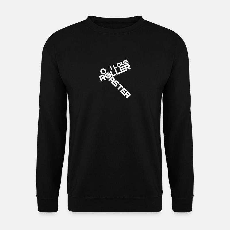 Achterbahn - Unisex Pullover - Schwarz