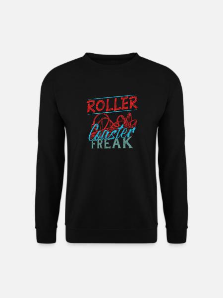 roller coaster - Unisex Sweatshirt - black