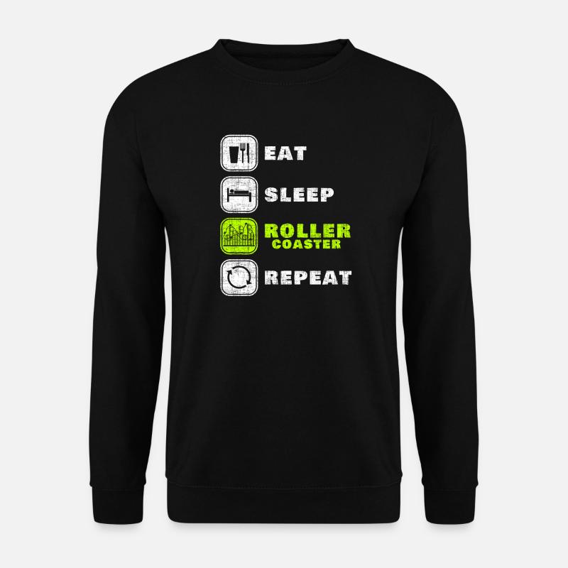 roller coaster - Unisex Sweatshirt - black