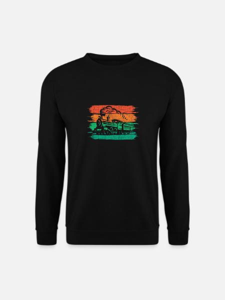 train - Sweat-shirt Unisexe - noir