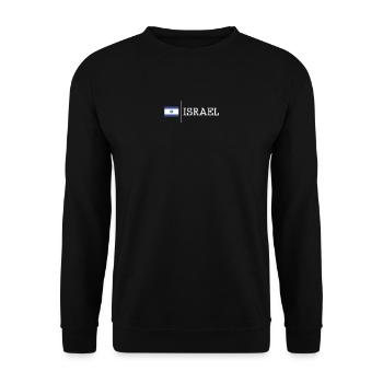 Israël - Sweat-shirt Unisexe - noir - Devant - Alina (178cm) & Michal (187cm)
