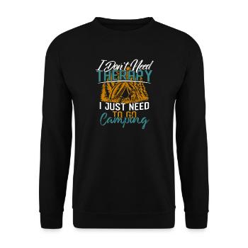 Campen - Unisex Pullover - Schwarz - Vorne - Alina (178cm) & Michal (187cm)