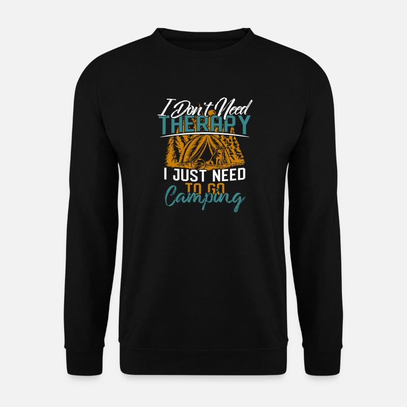 Campen - Unisex Pullover - Schwarz
